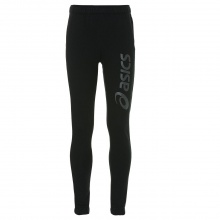 Asics Jogginghose (Sweat Pant) Big Logo schwarz/grau Jungen/Mädchen